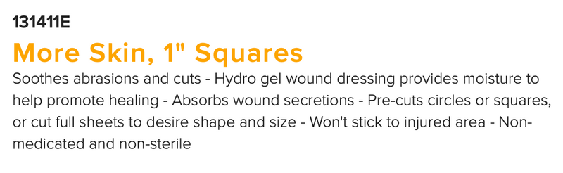 Load image into Gallery viewer, Mueller More Skin Hydrogel Dressing, Non-medicated, Non-Sterile