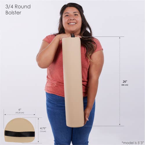 Load image into Gallery viewer, EarthLite® 3/4 Full Round Bolster