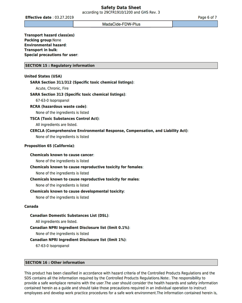 Load image into Gallery viewer, MadaCide-FDW-Plus Wipes