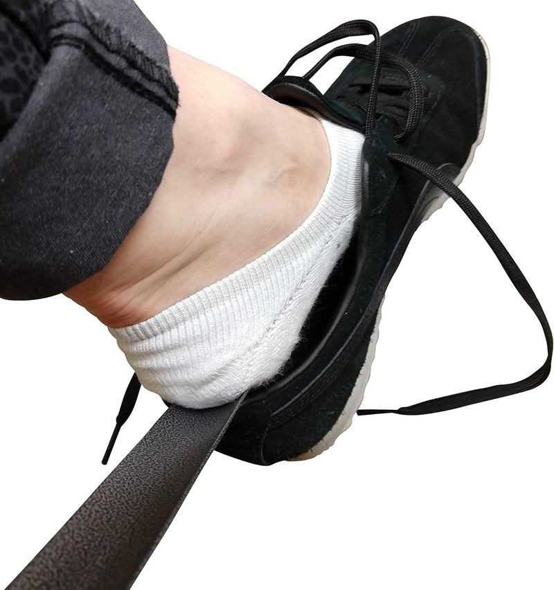 Load image into Gallery viewer, Blue Jay Get Your Shoe on Metal Shoe Horn - 24 Inches, Steel Shoe Horn, Metal Shoe Horn Long Handheld, Convenient and Easy to Use, No Excessive Bending, Shoe Care and Accessories