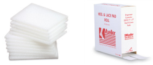 Mueller Heel and Lace Pads
