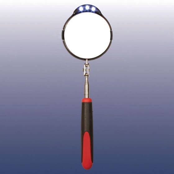 Load image into Gallery viewer, Kinsman Enterprises Telescopic Mirror with LED Lights