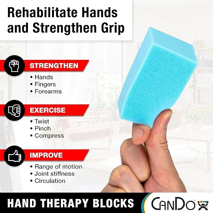 Load image into Gallery viewer, CanDo Hand Therapy Blocks