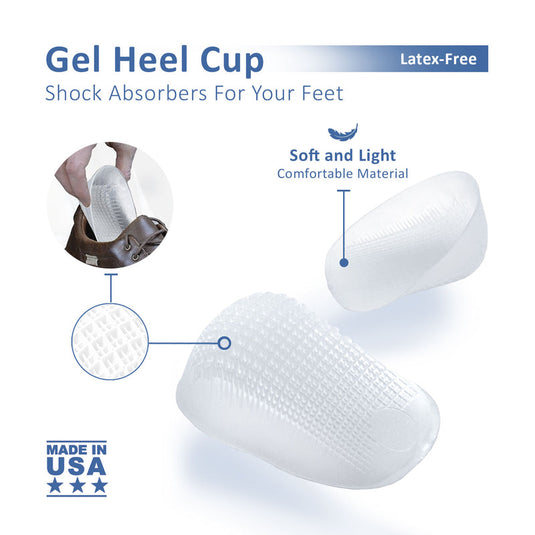 Medi-Dyne Tuli's Classic GEL Heel Cups