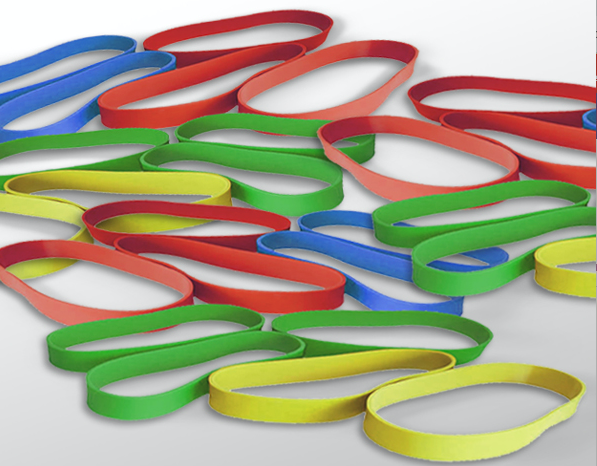 Load image into Gallery viewer, North Coast Medical Color-Coded Latex-Free Rubber Bands