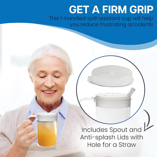 Providence Spillproof Independence 1 Handle Clear Cup