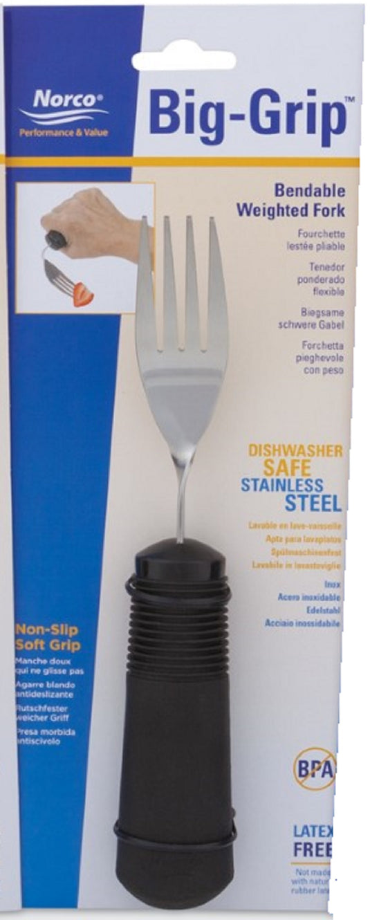 Norco® Big-Grip Weighted Adaptive Eating Utensils