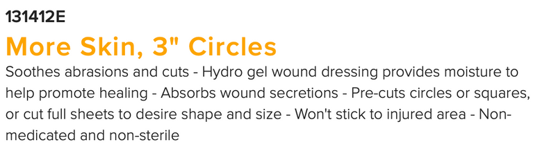 Load image into Gallery viewer, Mueller More Skin Hydrogel Dressing, Non-medicated, Non-Sterile