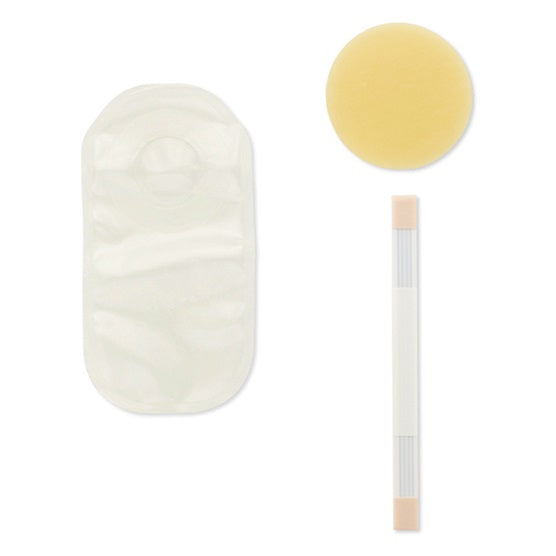 Load image into Gallery viewer, Hollister Pouchkins Premie One-Piece Flat Barrier Ostomy Pouch