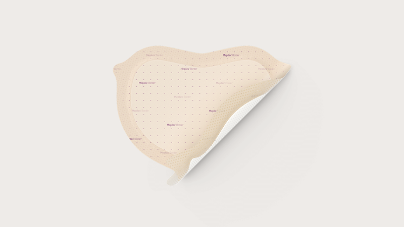 Load image into Gallery viewer, Mölnlycke Mepilex Border Sacrum Self-Adherent Absorbent Foam Dressing