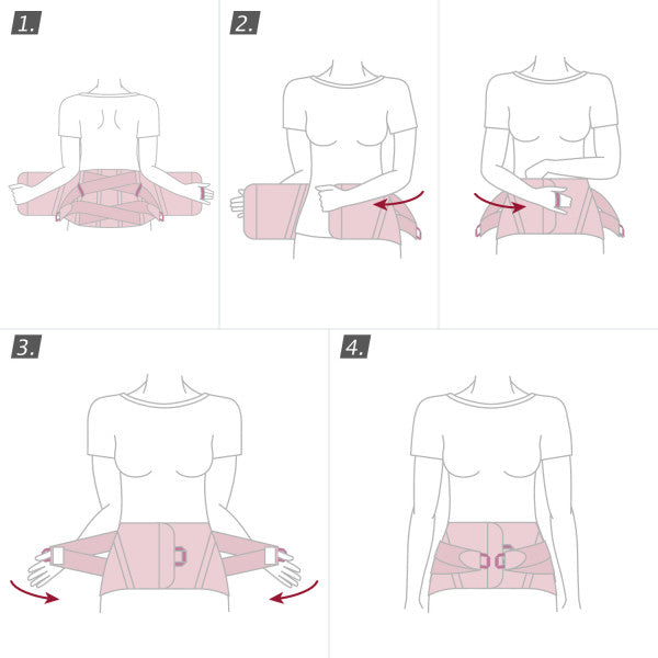 Load image into Gallery viewer, Actimove Deluxe Lumbar Sacral Support Rigid Panel, For Women