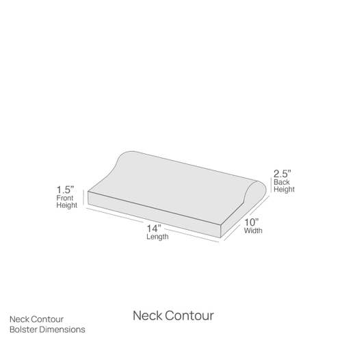 Load image into Gallery viewer, EarthLite® Neck Contour Bolster