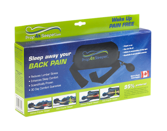 Innotech PropAir Sleeper Back Pillow - Black