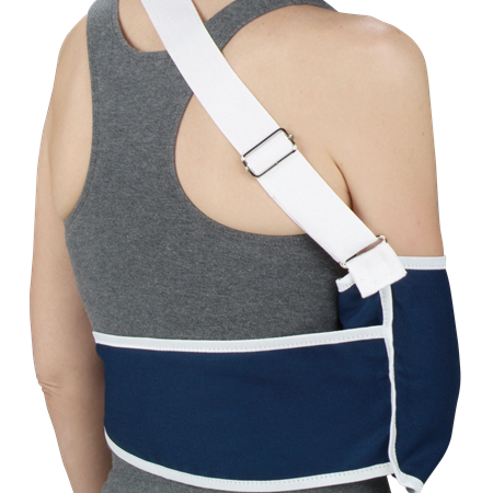 Load image into Gallery viewer, DeRoyal Shoulder Immobilizer w/Canvas Swathe
