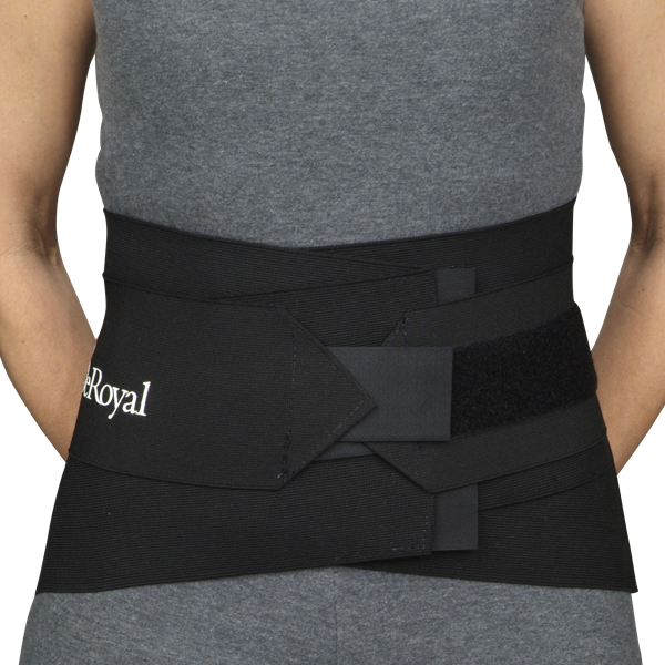 Load image into Gallery viewer, DeRoyal Elastic/Neoprene Back Support
