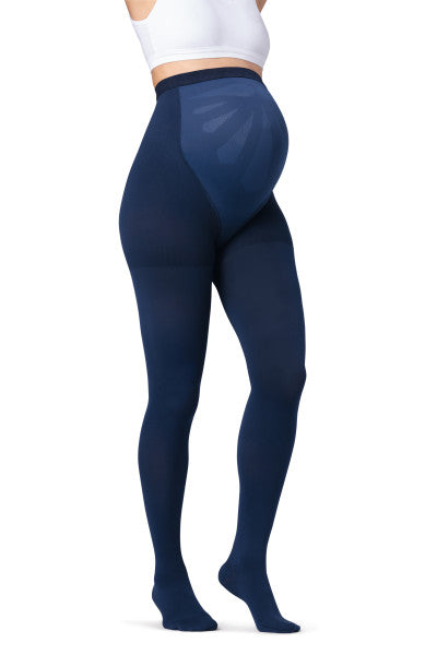 Load image into Gallery viewer, JOBST Maternity Opaque Waist High Compression Stockings 20-30 mmHg, Closed Toe