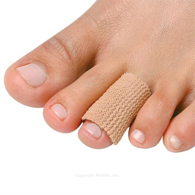 Load image into Gallery viewer, Pedifix Visco-GEL Fabric-Covered Toe Tube, Each