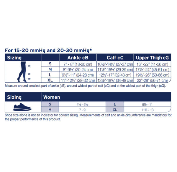 Load image into Gallery viewer, JOBST Actvia Sheer 20-30 mmHg Waist High, Close Toe