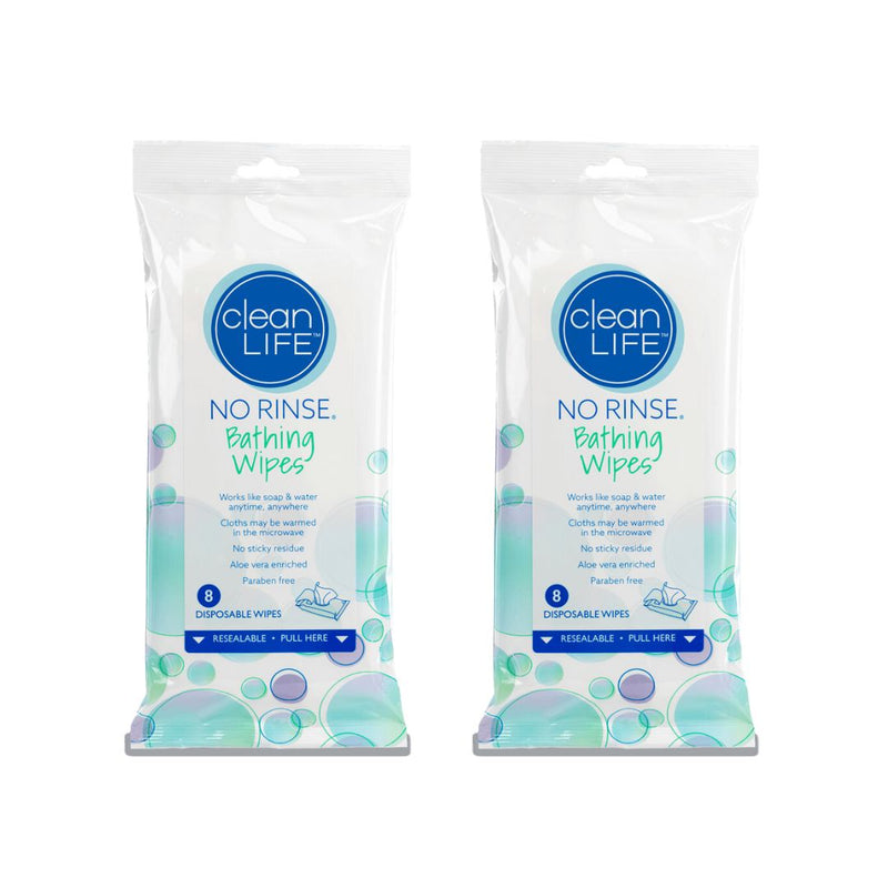 Load image into Gallery viewer, CleanLife No Rinse® Bathing Wipes
