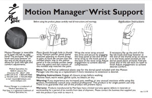 Load image into Gallery viewer, MedSpec Motion Manager Carpal Tunnel Wrist Support