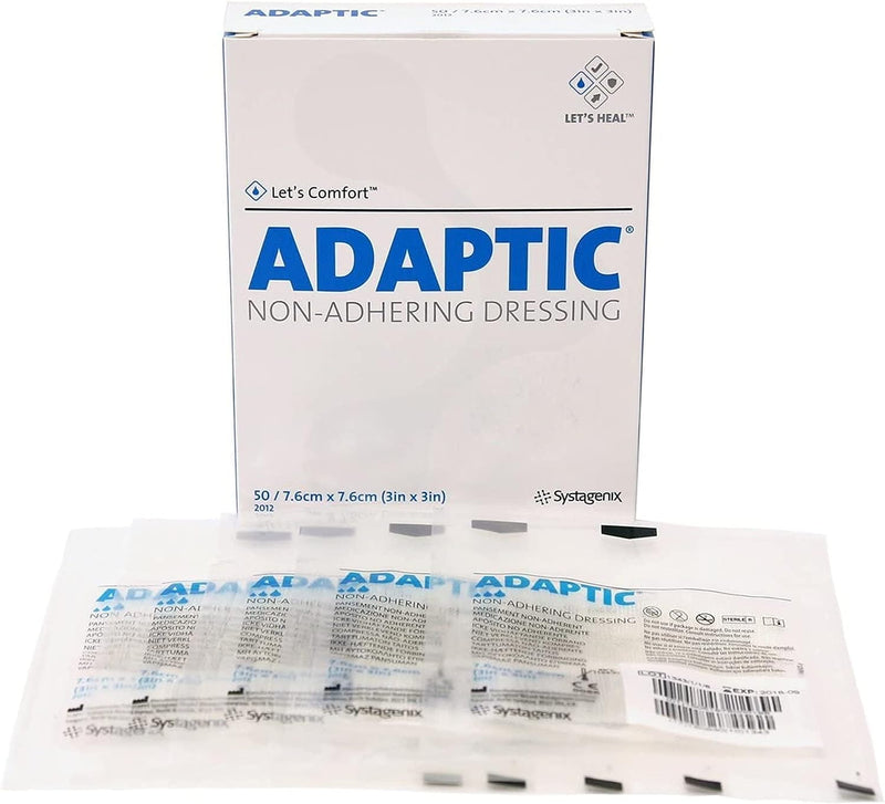 Load image into Gallery viewer, Systagenix Adaptic Non-Adherent Dressing 3" x 3" - 50/Bx