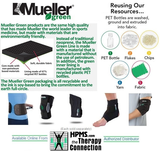 Load image into Gallery viewer, Mueller Adjustable Ankle Support Green Line