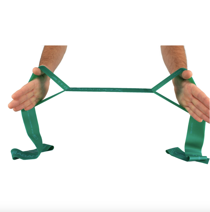 Load image into Gallery viewer, TheraBand Non-Latex CLX Consecutive Loops, 25 Yard Dispenser Box