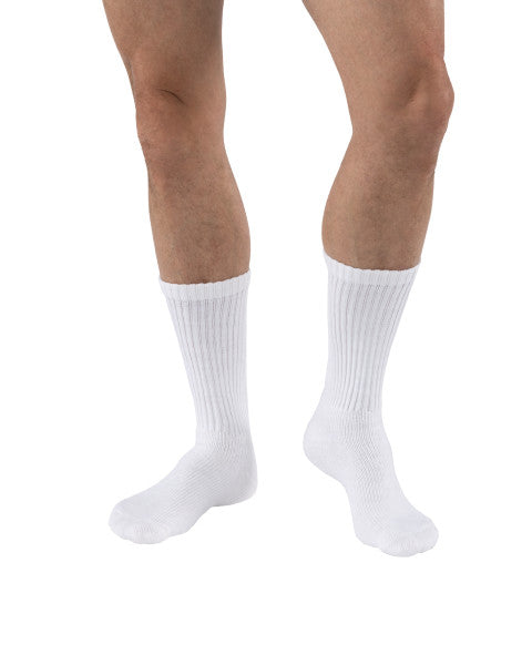 Load image into Gallery viewer, JOBST SensiFoot Diabetic Compression Socks 8-15 mmHg Crew, Closed Toe