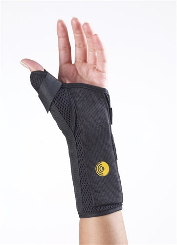 Load image into Gallery viewer, Corflex 8" Ultra Fit Cool Wrist Splint w/Abducted Thumb