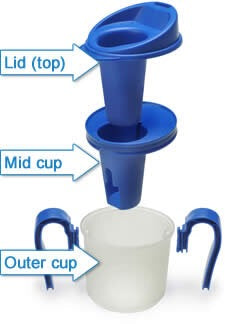Load image into Gallery viewer, ProvaMed Provale Cup - Limited Flow Cup for Dysphagia
