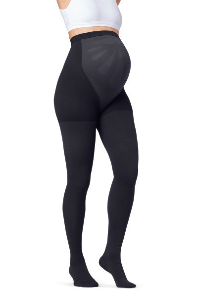 Load image into Gallery viewer, JOBST Maternity Opaque Waist High Compression Stockings Pantyhose,15-20 mmHg, Closed Toe