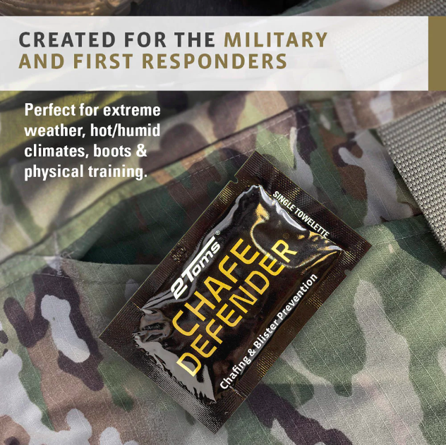 Load image into Gallery viewer, 2Toms® Chafe Defender™ Anti Chafing Towelettes, 6-Pack