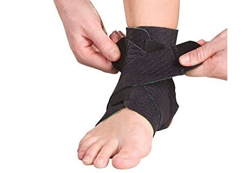 Load image into Gallery viewer, Mueller Adjustable Ankle Support Green Line