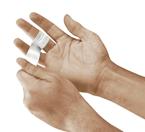 Load image into Gallery viewer, Mueller Golfer's Grip Tape, Lightweight, Conforming Elastic Tape, 1"X5 Yds Ea