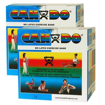 CanDo® Latex Free Exercise Band Rolls