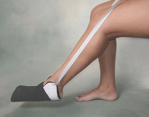 Load image into Gallery viewer, ArcMate Sock Aid Deluxe blue terrycloth