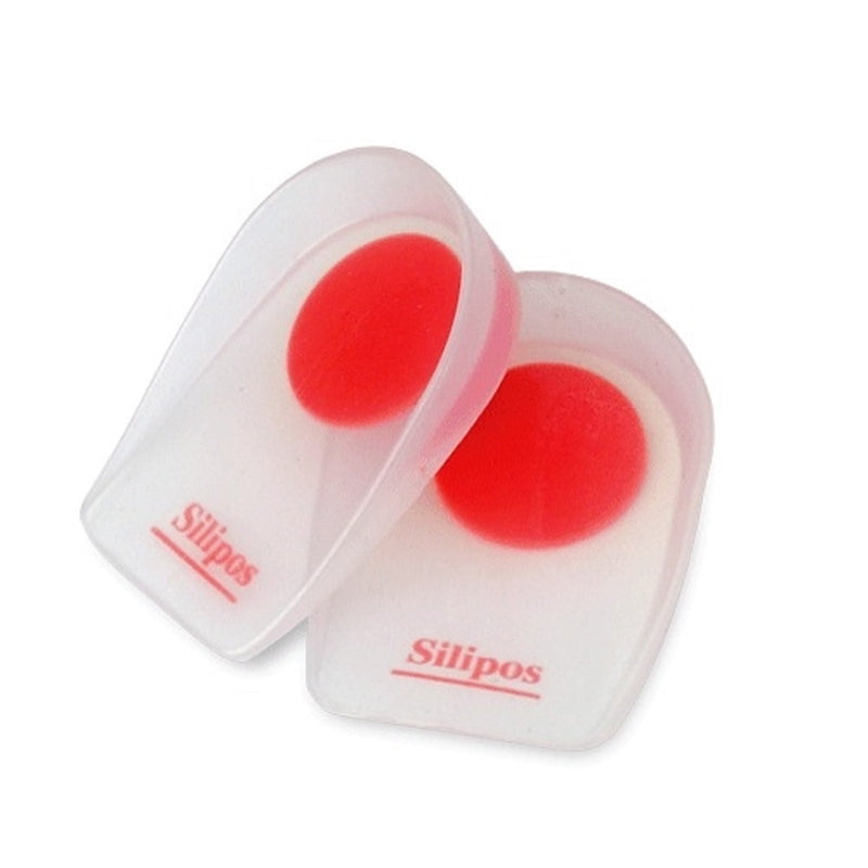 Load image into Gallery viewer, Silipos WonderZorb WonderCup Heel Cups, Red 1 pr/box