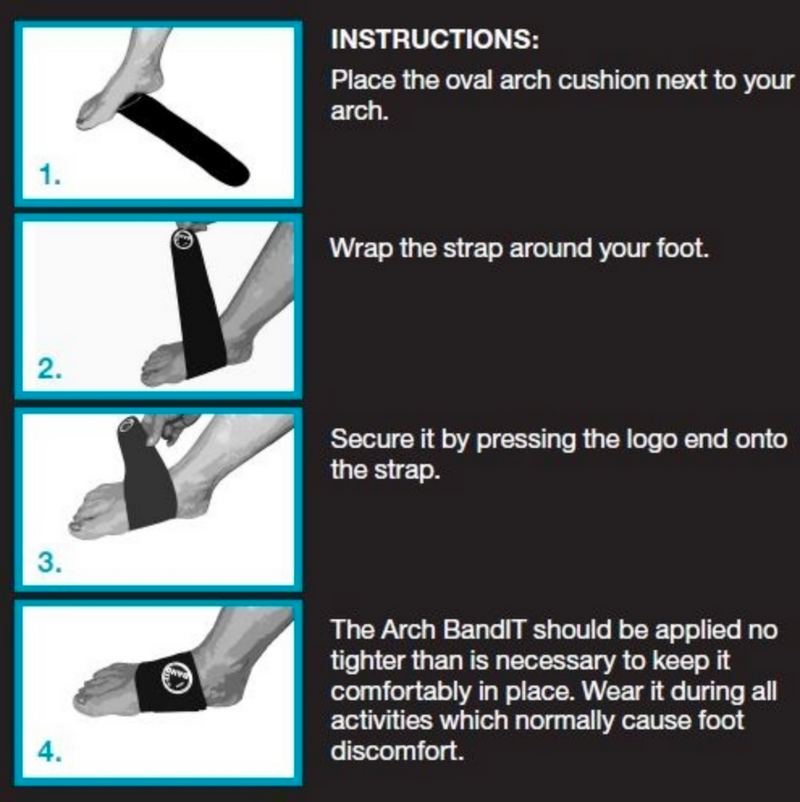 Load image into Gallery viewer, ProBand Arch BandIT - One size fits most - Fits left or right