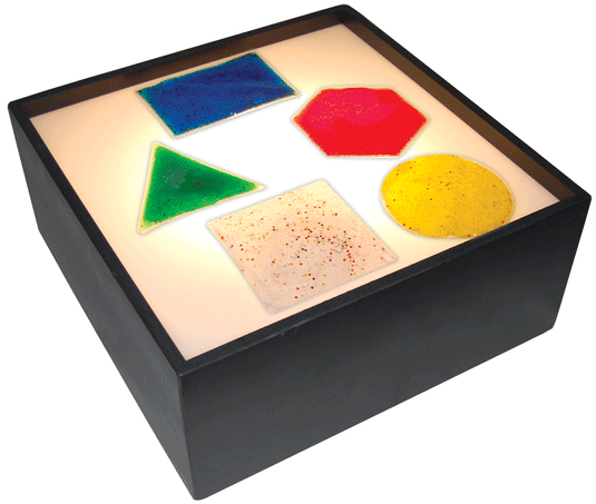 SkiL-Care Clear Geometric Gel Shapes Circle, Triangle, Square, Rectangle Hexagon