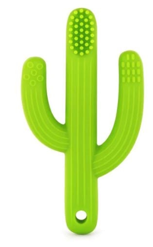 Load image into Gallery viewer, Cactus Toothbrush Teether