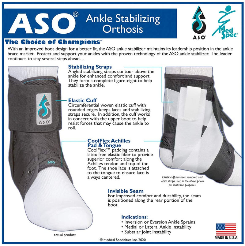 Load image into Gallery viewer, Med Spec ASO Ankle Stabilizer Orthosis