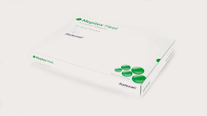 Load image into Gallery viewer, Mölnlycke Mepilex Heel Self-Adherent Silicone Foam Dressing