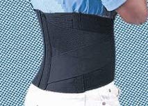 Load image into Gallery viewer, Frank Stubbs Industrial Back Support, Black