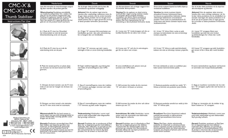 Load image into Gallery viewer, MedSpec CMC-X ™ Thumb Stabilizer