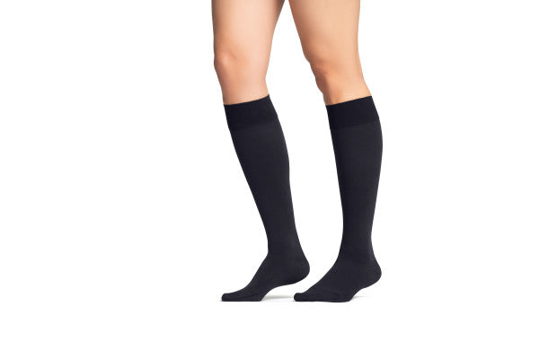 Load image into Gallery viewer, JOBST Maternity Opaque Knee High Compression Stockings, 20-30 mmHg, Closed Toe