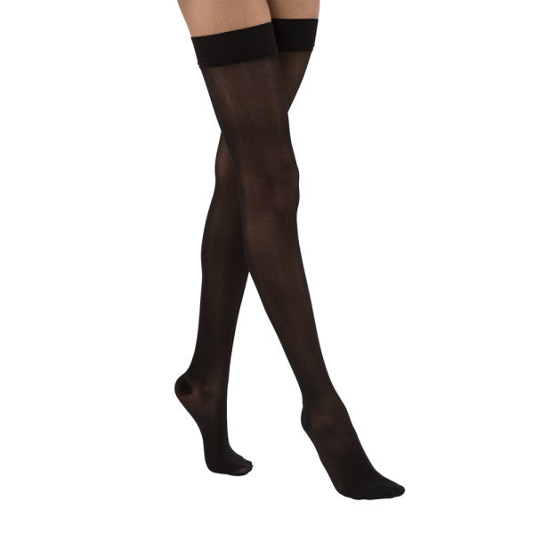 Load image into Gallery viewer, JOBST UltraSheer Thigh High with Sensitive Top Band 20-30 mmHg Closed Toe