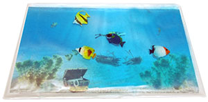 SkiL-Care Gel Aquarium w/4 Fish
