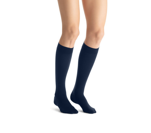 Load image into Gallery viewer, JOBST Women's Opaque Softfit Knee High 20-30 mmHg Closed Toe