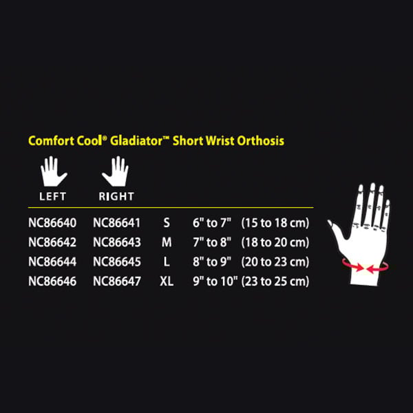 Load image into Gallery viewer, Gladiator™ Short Wrist Orthosis