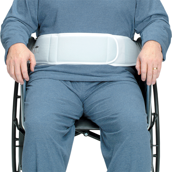 Load image into Gallery viewer, DeRoyal Foam Wheelchair Belt w/ Hook and Loop Closure
